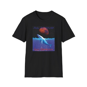 Whale to Mars As Above So Below Graphic Tee-Unisex Softstyle T-Shirt