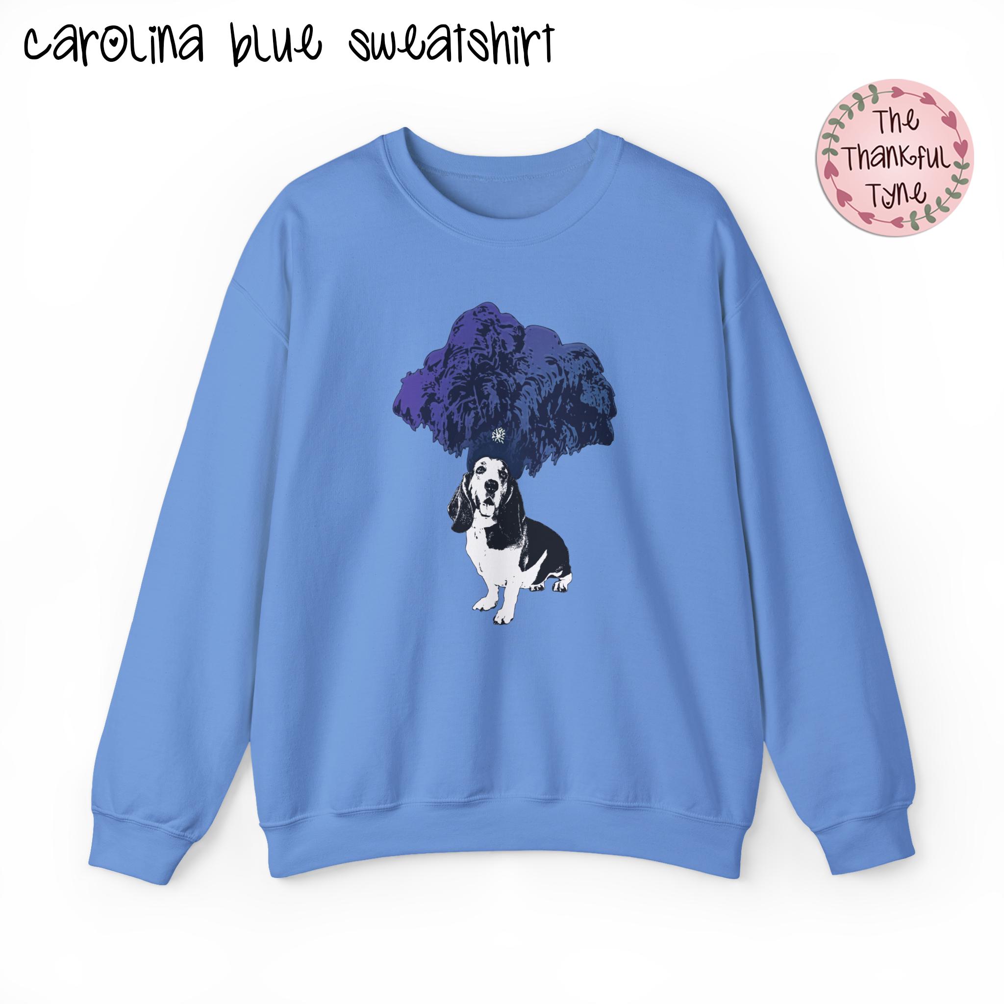 Basset Hound sagoma grafica felpa con cappuccio