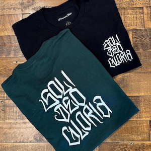 Soli Deo Gloria Shirt - Front & Back Design