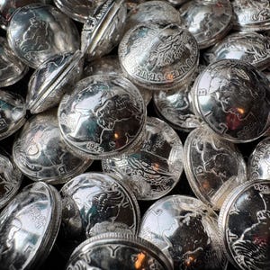 Mercury Dime Bead- made to order, price per each bead