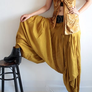 Pants...Hippie funky pants / funky pants / wide pants  Available in size  M, (1135)