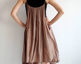 Sun dress/Mini dress 100% cotton  (fit all sizes)(1401)