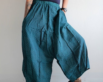 Capris Cotton Pants 135(A) /  Harem Pants / Summer Pants