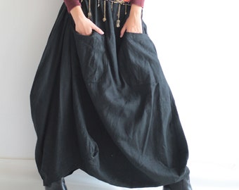 100% Hemp boho / Funky Skirt comfy wearing  ... M,L