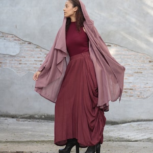 The elegant vestments oversize loose fit jacket/blouse/vest 1248