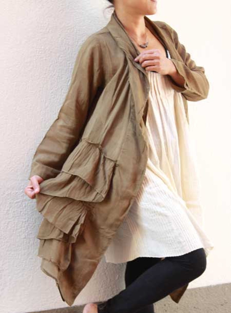 Jacket tunic blouse...mix silk all colours/all sizes1407 image 1