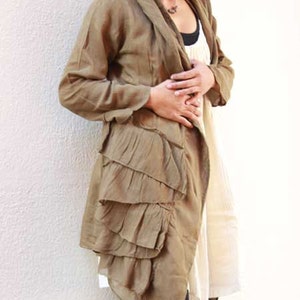 Jacket tunic blouse...mix silk all colours/all sizes1407 image 2