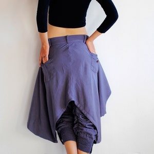 Pants... skirt over pants...No.19 mix silk GP-355 image 1