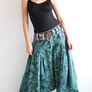 Pants/harem Pants..1135 Mix Silk M and L /harem Pants/hippie Pants ...