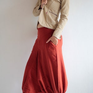 Pants/Hippie pants / harem pants /Linen/cotton In all colour and all size M,L,XL P1417 image 3