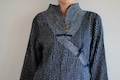 Blouse/Indigo mandarin style hand Sashiko Embroidery Blouse...B 1820 product logo