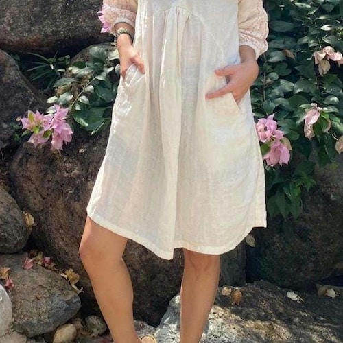 white christmas dresses Aqua Floral Printed Anarkali Cotton Stitched Dress – Vbuyz main image 1