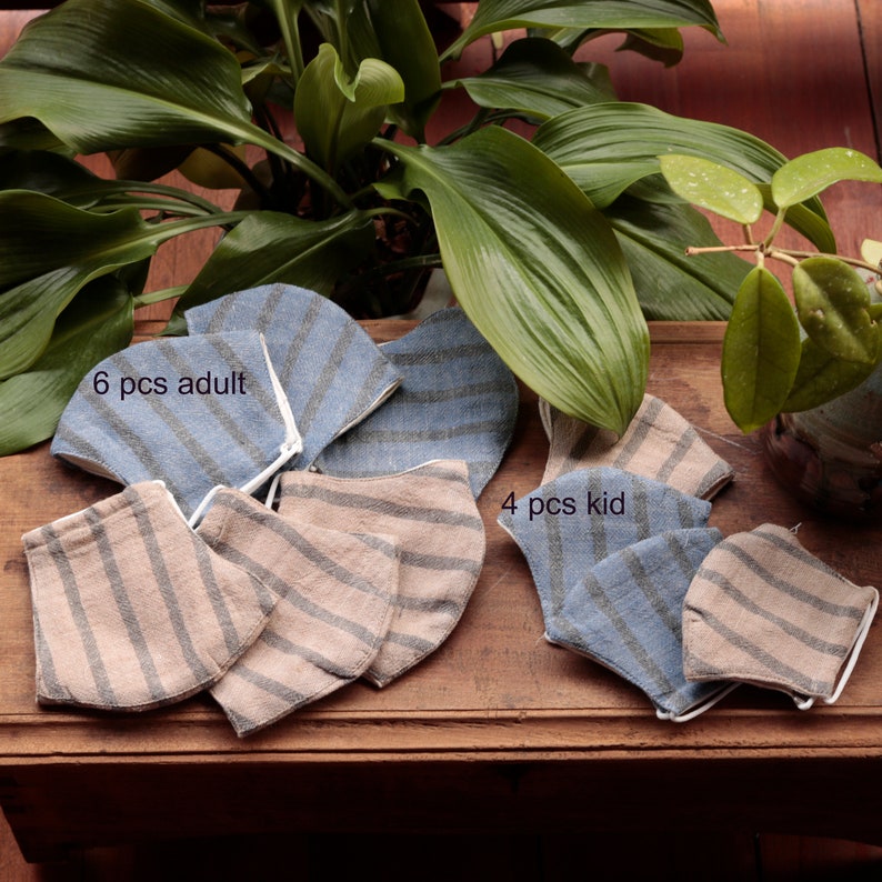10 pieces in one pack Mask with filter pocket Masks 100% Cotto 10 pieces in one pack Mask with filter pocket Masks 100% Cotto