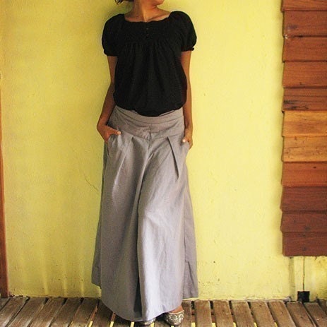 Wide Pants 1425 in custom size | Etsy