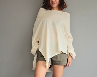 Loose fit blouse (1443) in one size
