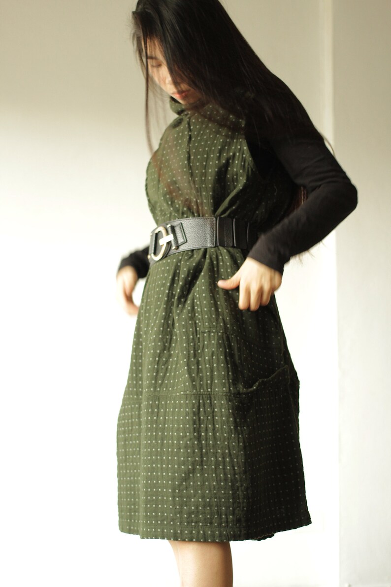 RAISE UP TURTLE NECK DRESS