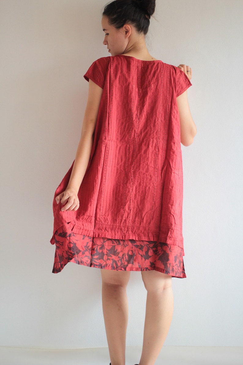 M 1404 DressPatchwork dress full hand embroidery