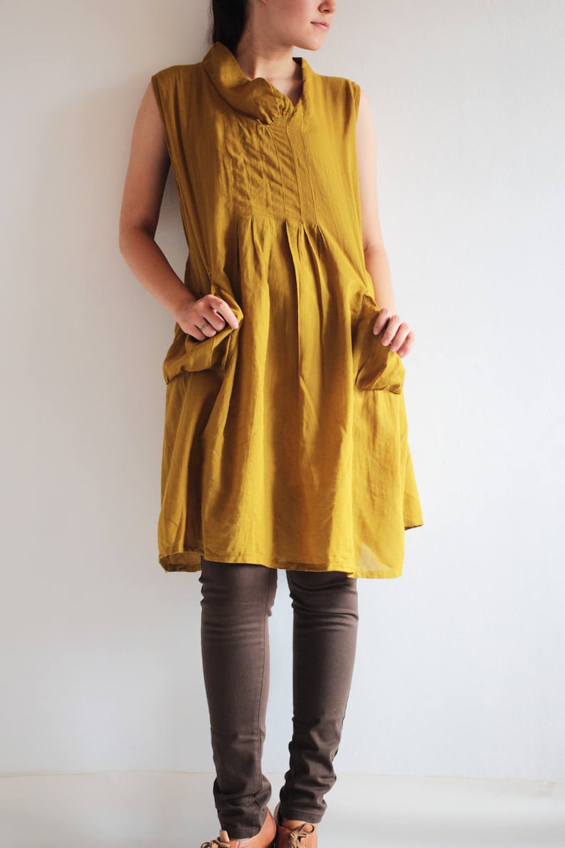 Mini Dress / Tunic  linen/cotton  (L,XL,)  174 