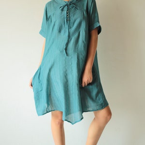 Kurta Tunic dress Linen/ cotton one size fit most03 image 1