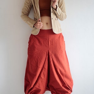 Pants/Hippie pants / harem pants /Linen/cotton In all colour and all size M,L,XL P1417 image 2