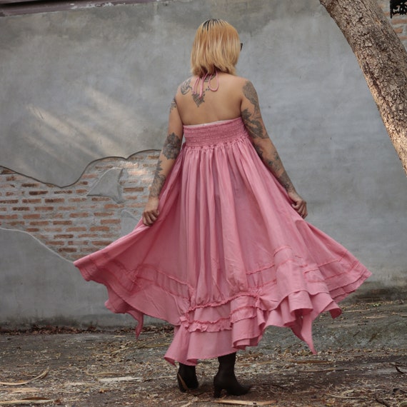 希少　SPELL スペルアンドジプシー　花柄ロングスカート 夏 ボヘミアン 美品 美品 スペルアンドジプシー ロングスカート SPELL & THE GYPSY