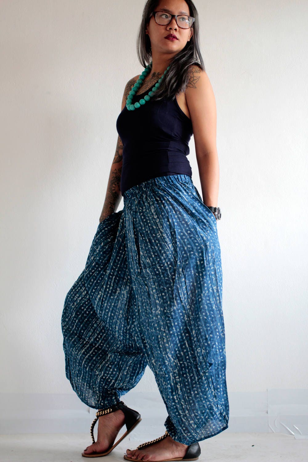 At Ease Capris...pants - Etsy