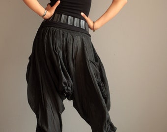 Amazon.com: Boho Pants Elastic Ankle Harem for Men