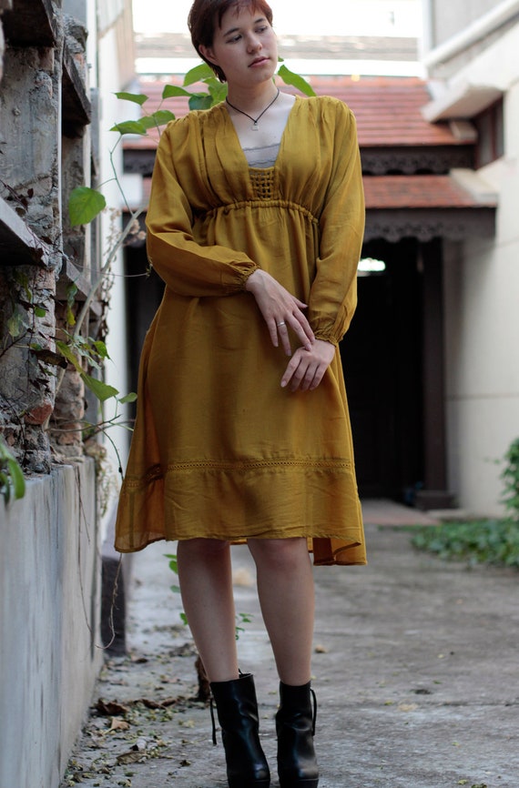 shirred waist a line dress Frida Shirred Waist Dress Midnight Ash – Génue main image 0