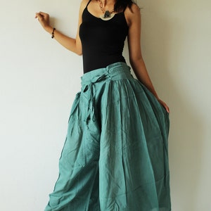 Pants/Wide Pants cotton mixed with silk in 2 sizes(244)