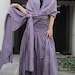 Maxi Dress funky elegant mix silk(1190)...1 dress 10 ways to wear (S-L)