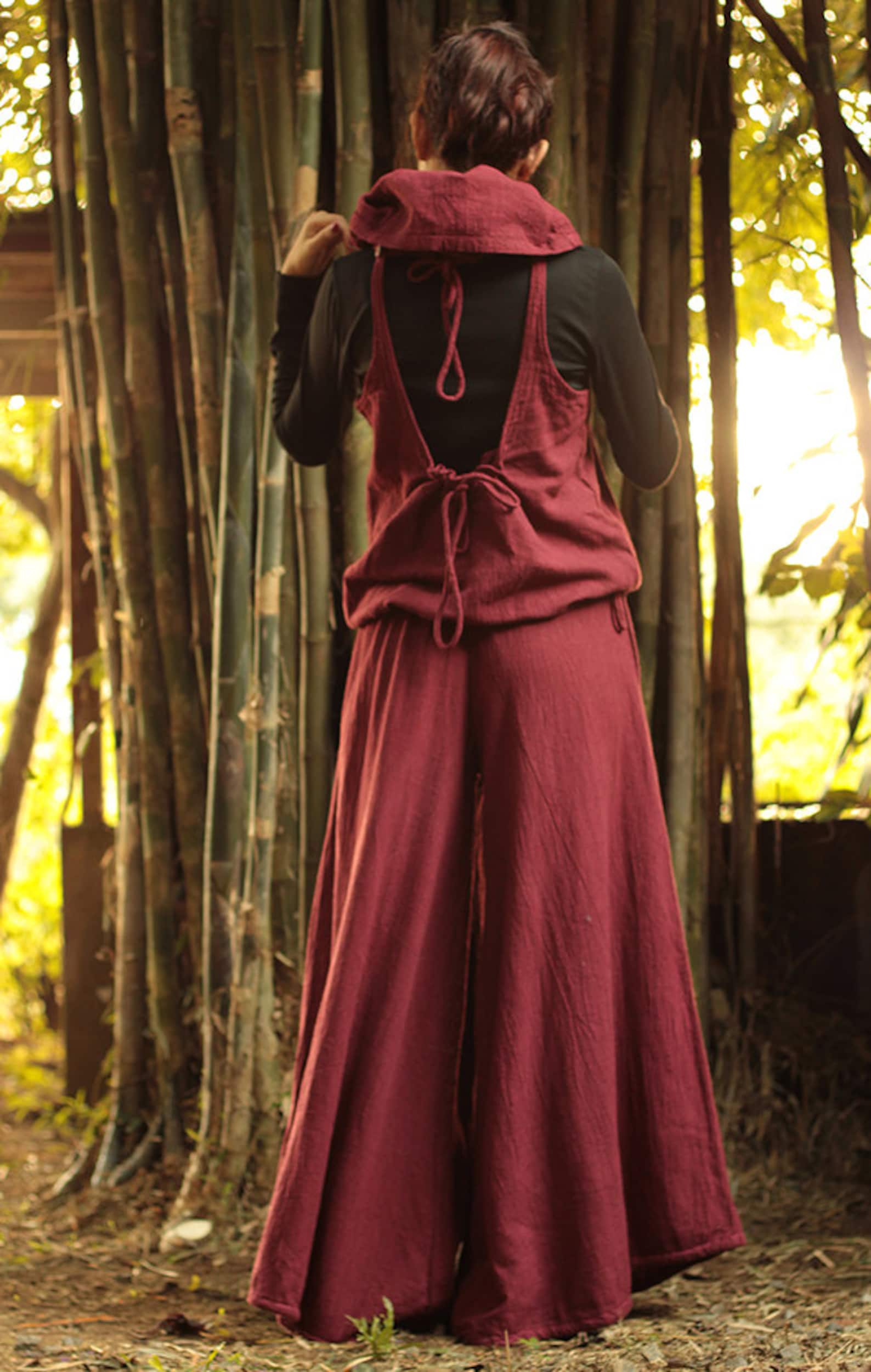 Hemp Cutout Jumpsuit