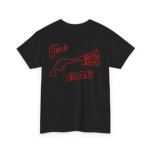 twin peaks, david lynch, tv fire walk me Graphic tee  Laura Palmer gift birthday Sheriff coffee Bang Bang Bar man woman Valentine&#39;s Day Gift