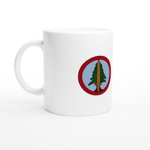 Twin peaks david lynch tv fire walk me Graphic Laura Palmer gift birthday Sheriff coffee Bookshop man woman Mug Valentine&#39;s Day Gift