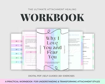 Attachment Healing Workbook: Understand Your Attachment Style (PDF Download)