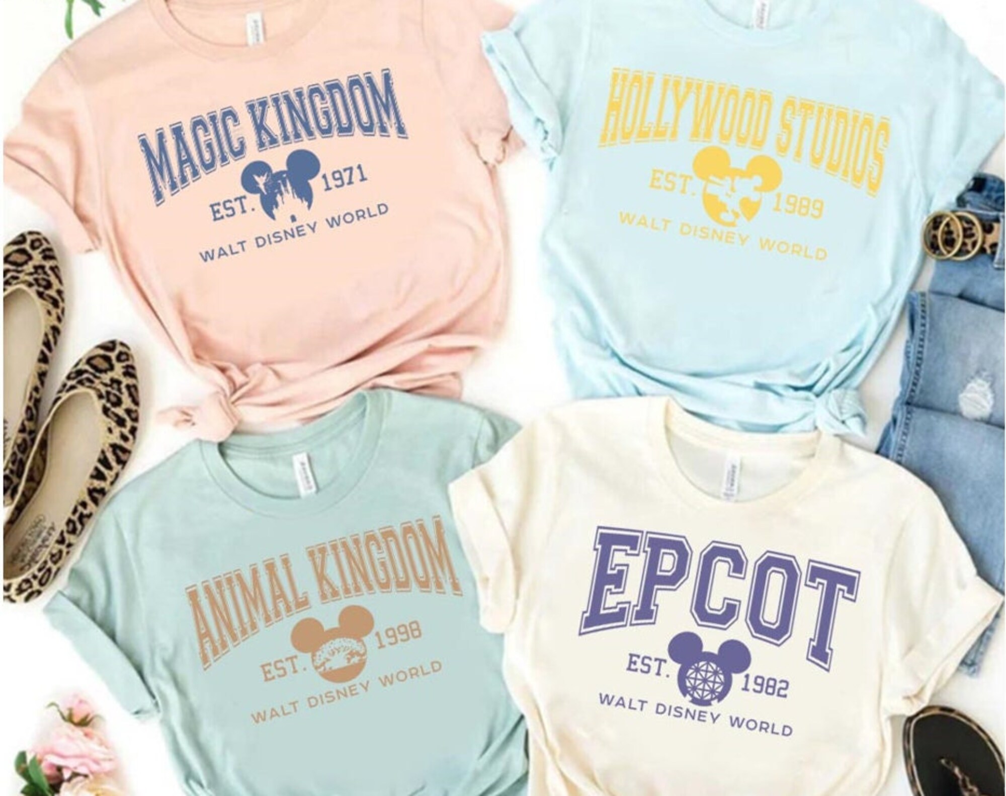Disney World Shirt, Disney Retro Shirt, Vintage Walt Disney World Shirt, Magic Kingdom, Epcot, Animal Kingdom, Hollywood Studios