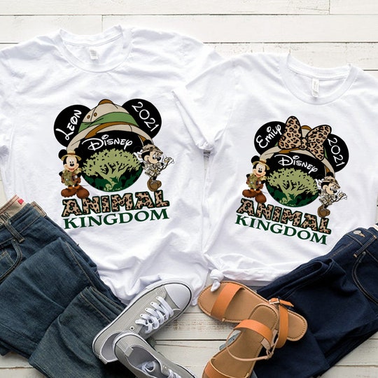 Disover Disney Animal Kingdom Matching T-Shirts