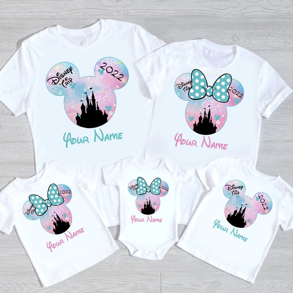Discover Custom Disney Family Disney Vacation Family Shirt