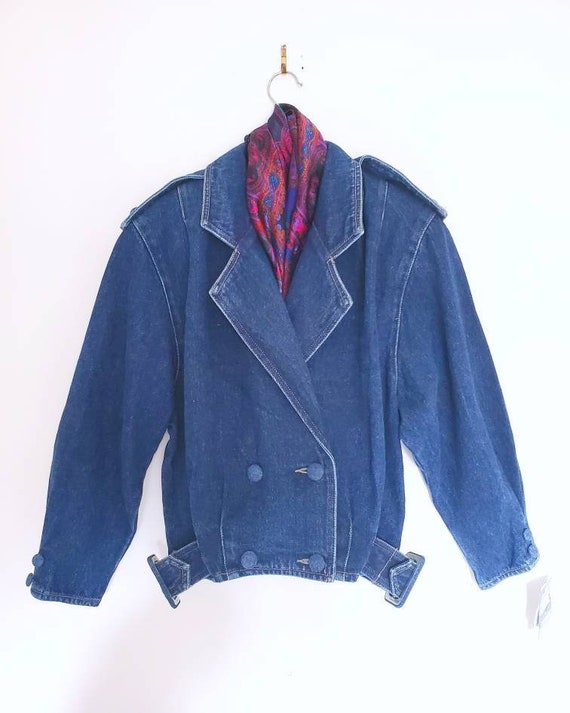 Vintage Denim Jacket. 80's Vintage Denim. Vintage