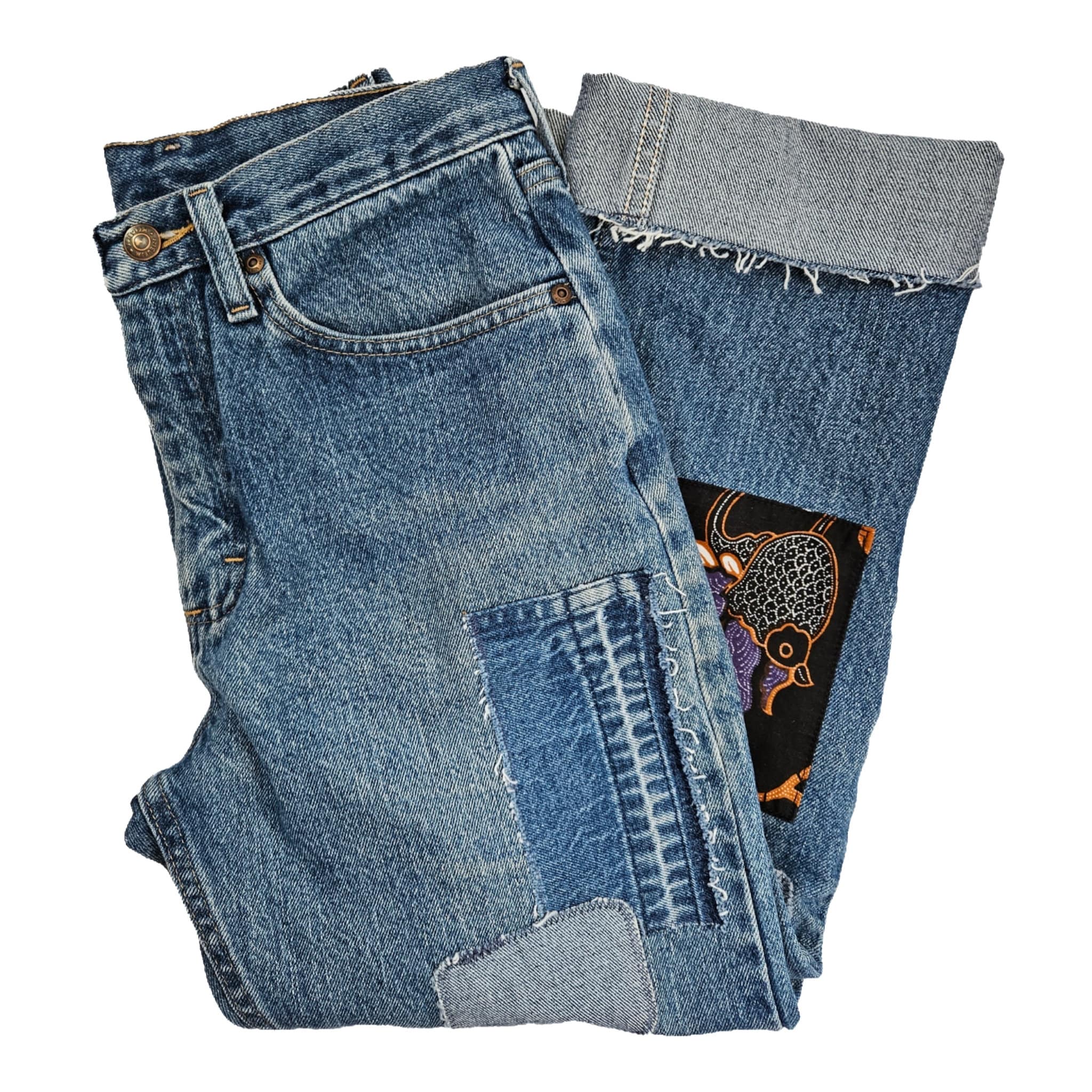 knuthmarf patchwork denim 即購入不可❌ Hysteric Glamour Patchwork denim & Patches Size 30 Fashion