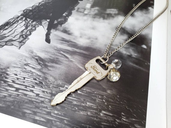 Car key necklace sale