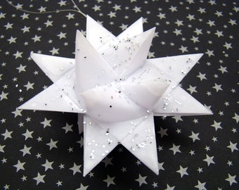 Moravian Stars - White - Set of 5