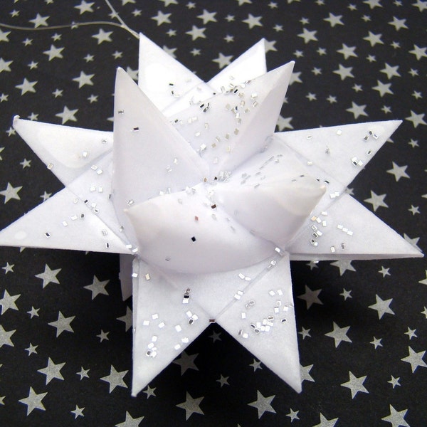Moravian Stars - White - Set of 5