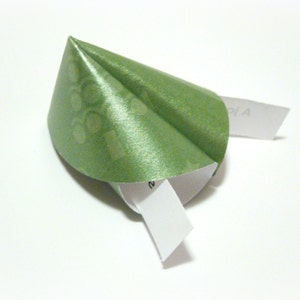 Christmas Origami Fortune Cookies Set of 25 image 5