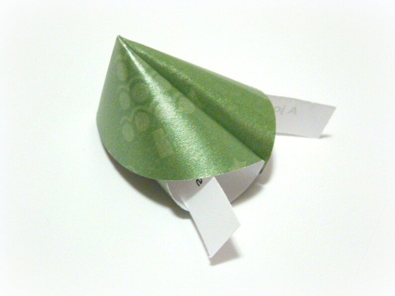 Christmas Origami Fortune Cookies Set of 25 image 5