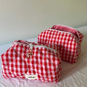 Trousse de toilette / à maquillage « Pique Nique » 22 x 10 x 13 CM
