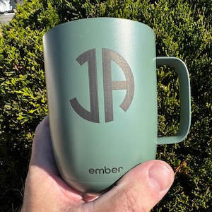 Individuell lasergravierte Ember Mug 2 - Personalisierte temperaturkontrollierte Kaffeetasse