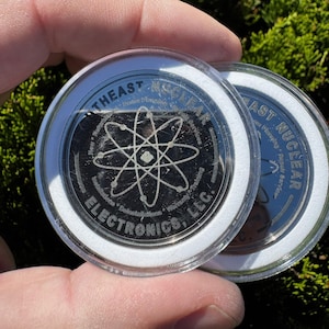 Moneda de desafío personalizada fresada en CNC: Moneda de colección militar grabada con láser (1,25")