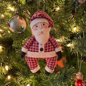 Quick Nick Santa Ornament E-PATTERN