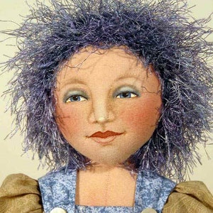 Averill, 18-19 inch cloth doll E-PATTERN image 4