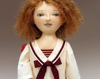 Verity, 18 and 22 inch cloth doll E-PATTERN